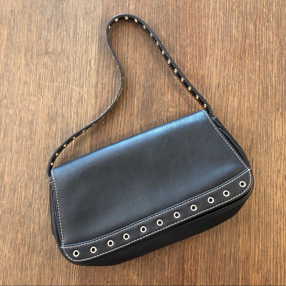 Liz Claiborne Baguette Leather Purse